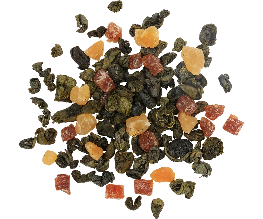 Zaļā tēja 'APRICOT & PASSION FRUIT' BASILUR 100G