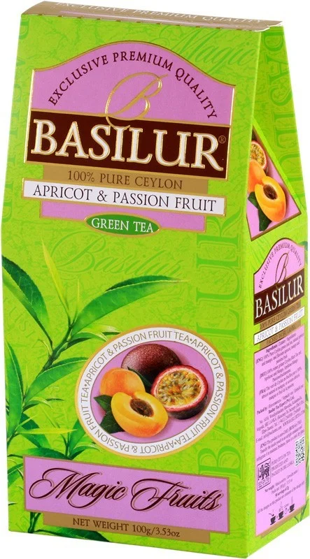 Зеленый чай 'APRICOT & PASSION FRUIT' BASILUR 100ГР