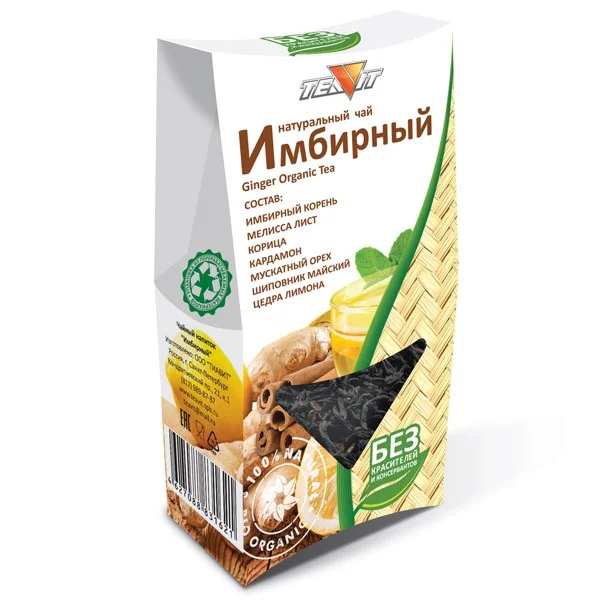 Teavit Натуральный чай "Имбирный" (пачка 50гр)