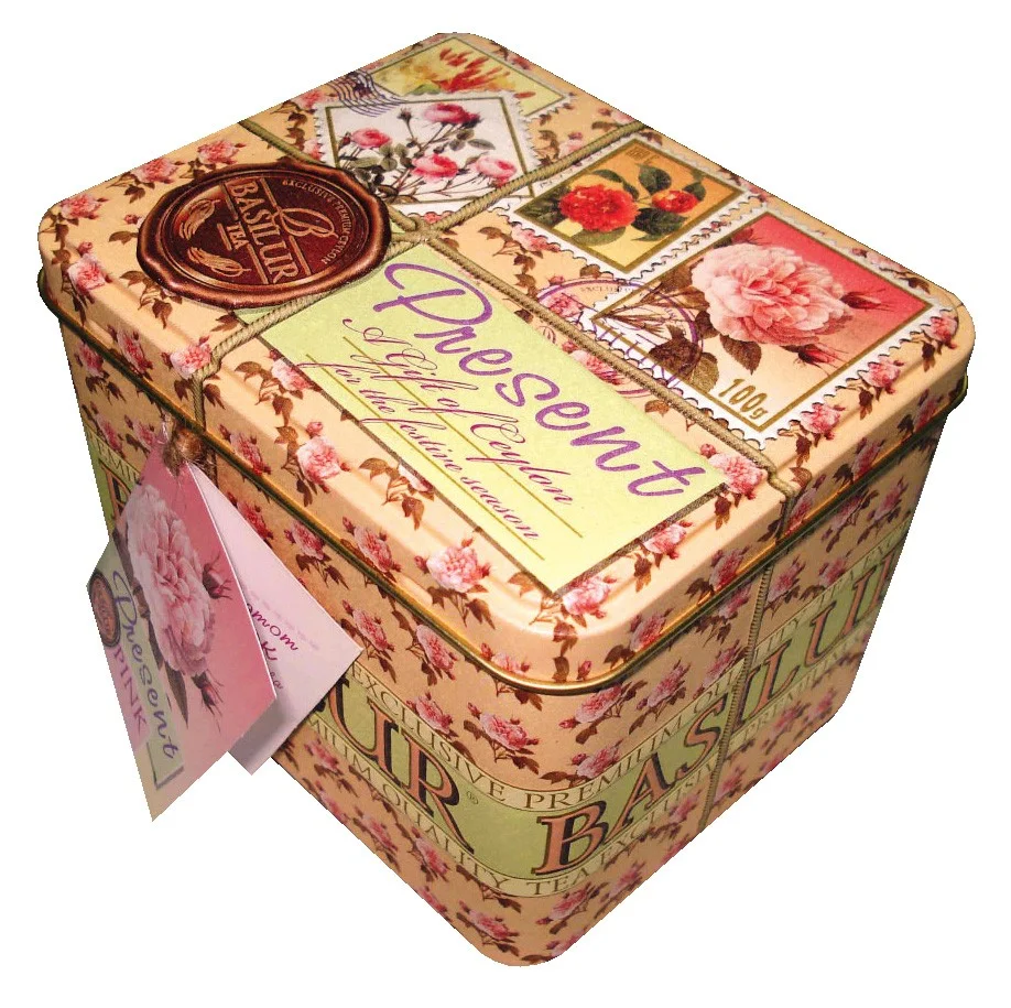 BASILUR Present PINK зеленый чай 100g