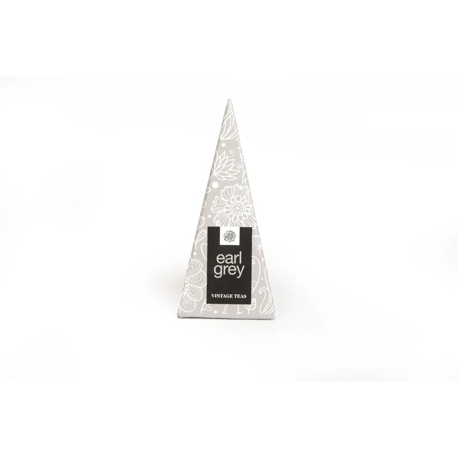Vintage Teas Vintage Teas Black Tea Earl Grey melna tēja ar bergamotu 30 piramīdas 75g