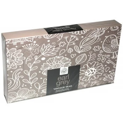 Чай черный с бергамотом Vintage Teas Black Tea Earl Grey 30 пирамидок 75г