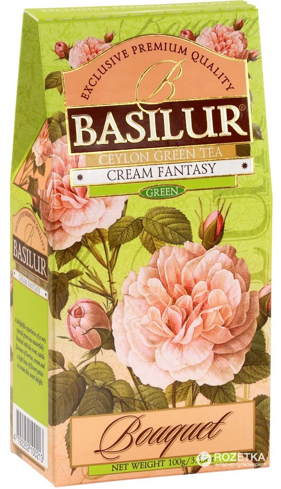 Зеленый чай CREAM FANTASY BASILUR Bouquet 100ГР