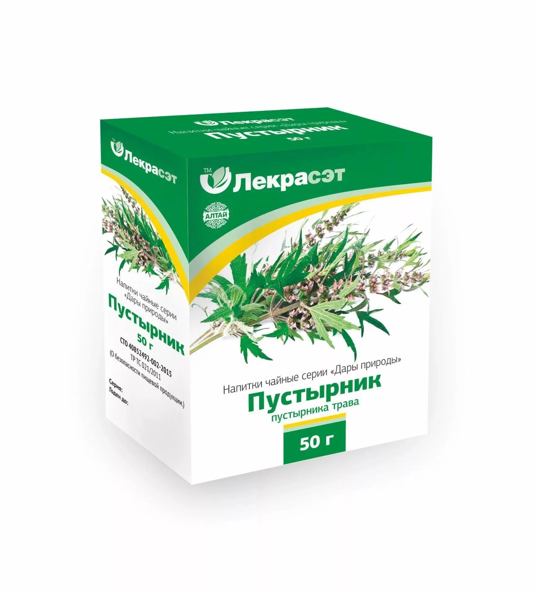 Пустырник 50 г Лекрасэт