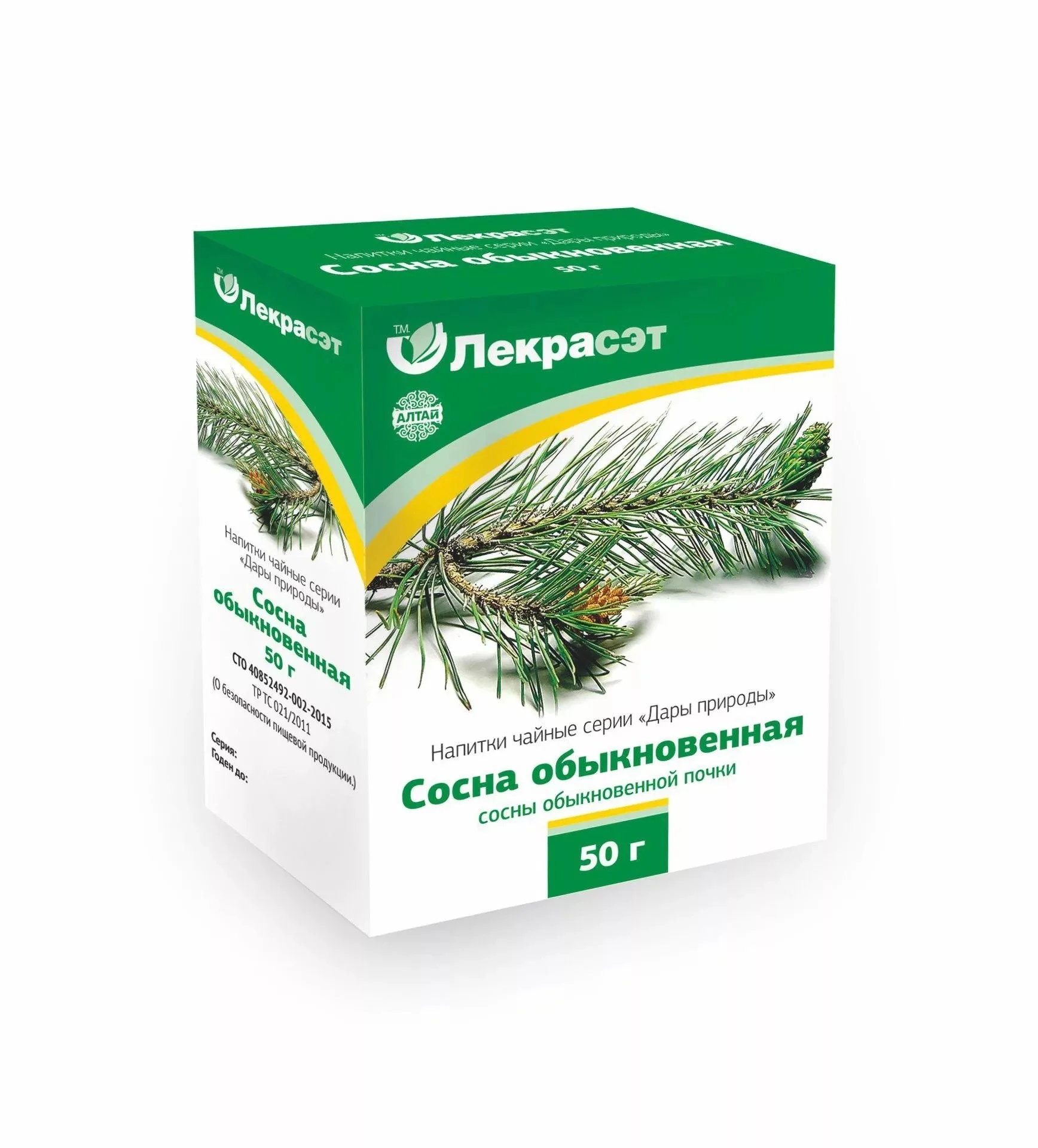 Сосна обыкновенная 40 г СОСНЫ ОБЫКНОВЕННОЙ ПОЧКИ ЛЕКРАСЭТ