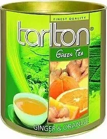 Tarlton - INGVERA UN Apelsīnu ZAĻĀ tēja bundža 100g