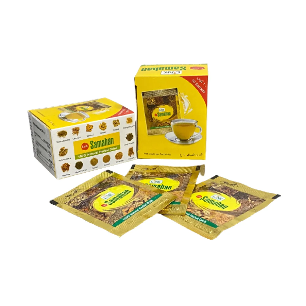 Чай SAMAHAN растворимый против простуды 40г (10 пакетиков по 4г)