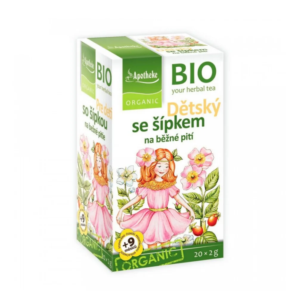 Чай фруктовый детский с шиповником BIO APOTHEKE 20x2г