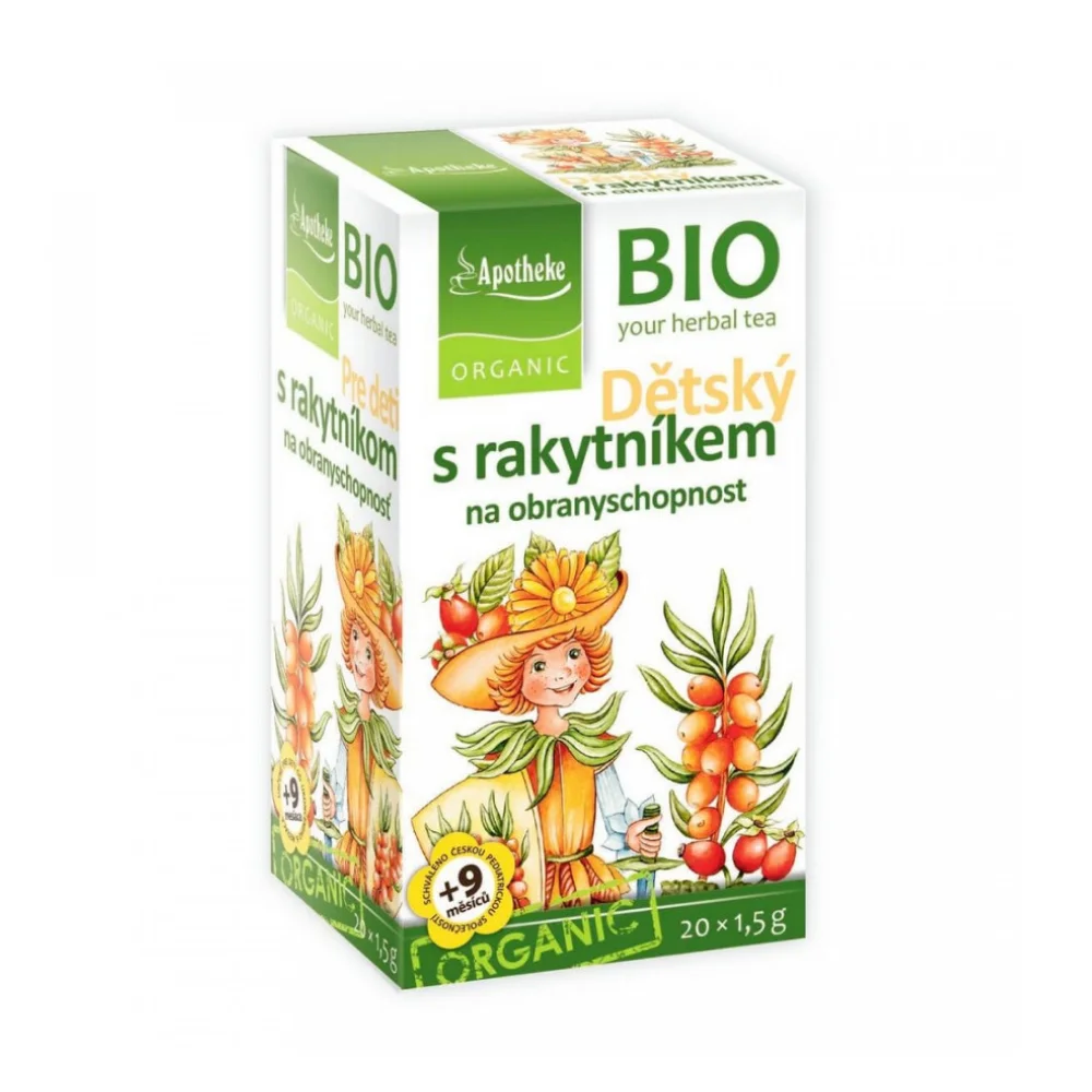 Чай фруктовый детский для иммунитета БИО 20х1,5г Apotheke