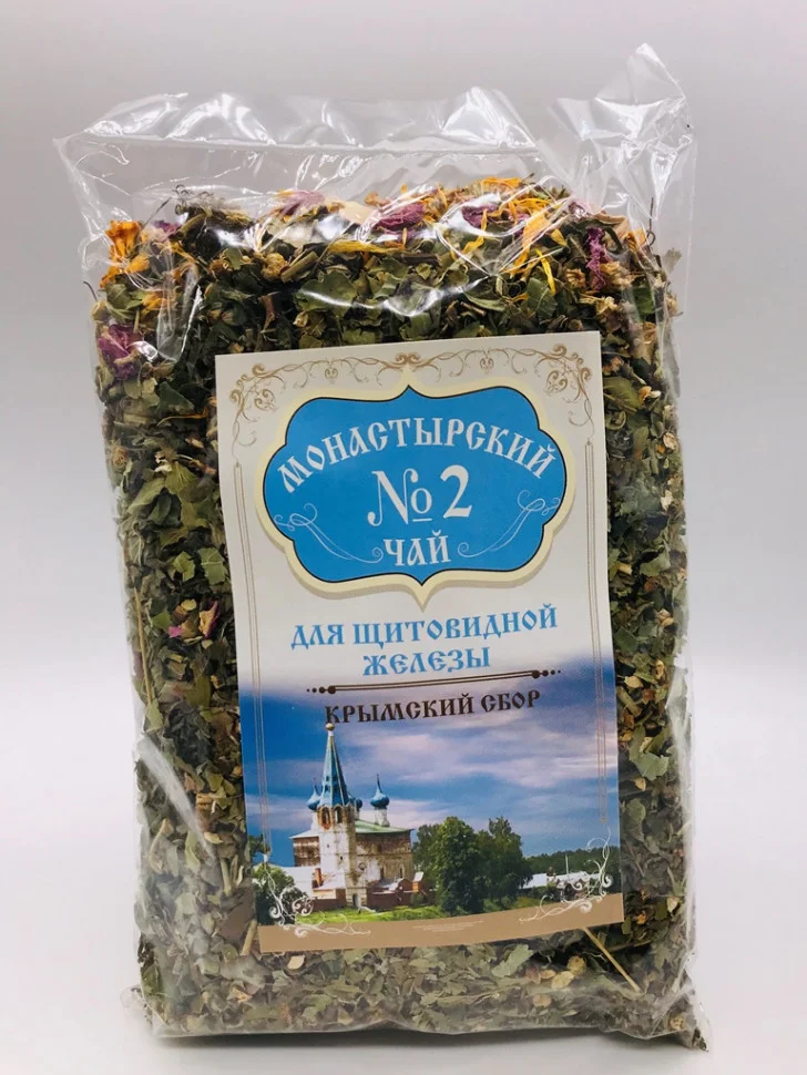 Монастырский чай №2 100гр-для Щитовидной железы