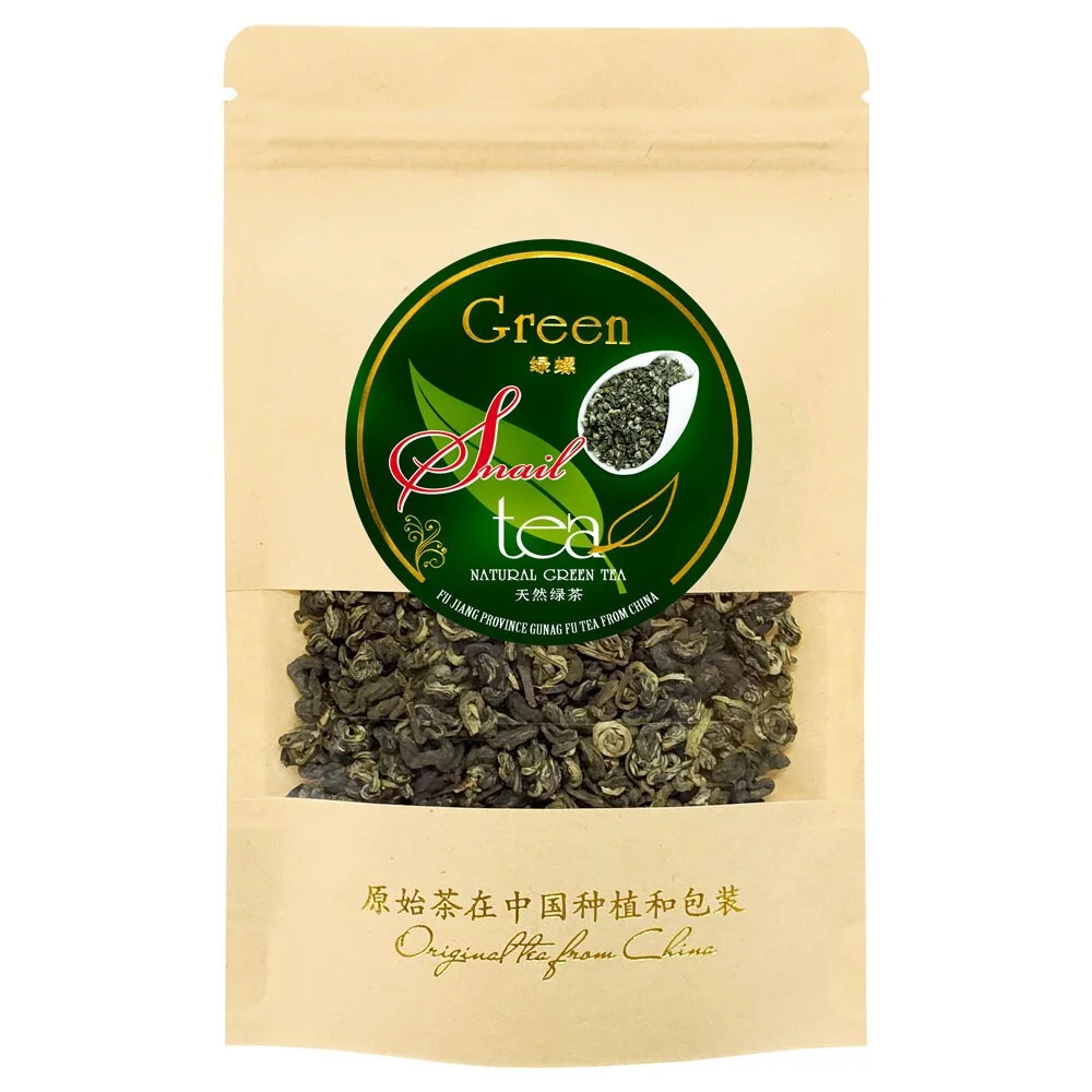 Элитный Китайский Зеленый чай „Green Snail”, 100г