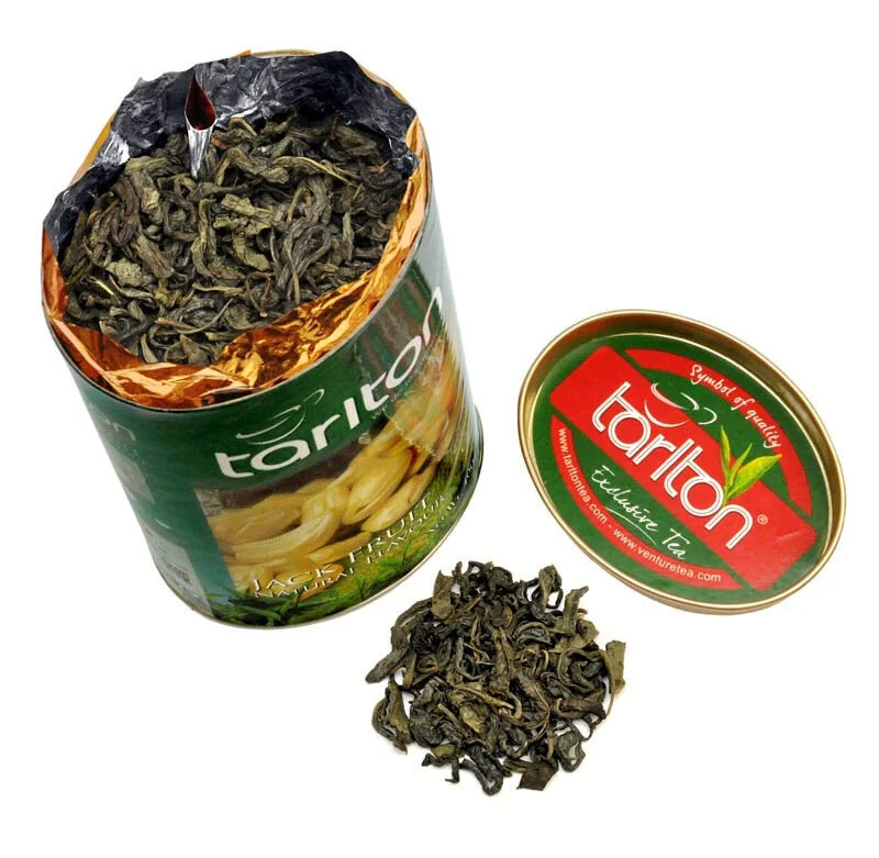 TARLTON Jack Fruit Maizes koka augļu Ceilonas Zaļā beramā lielo lapu tēja OPA, 100g