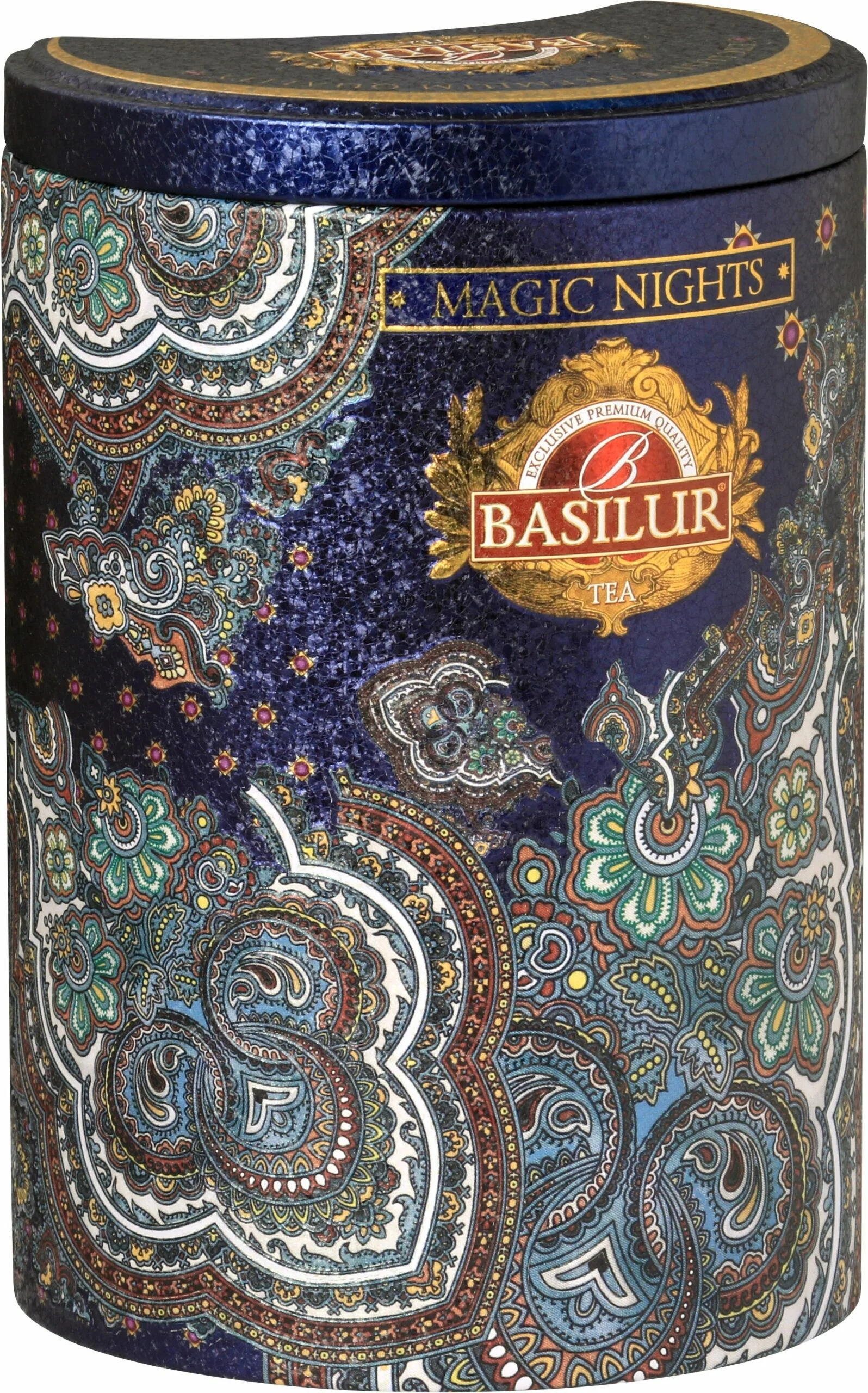 Чёрный чай ORIENTAL Magic Nights Basilur 100g метал. упаковка