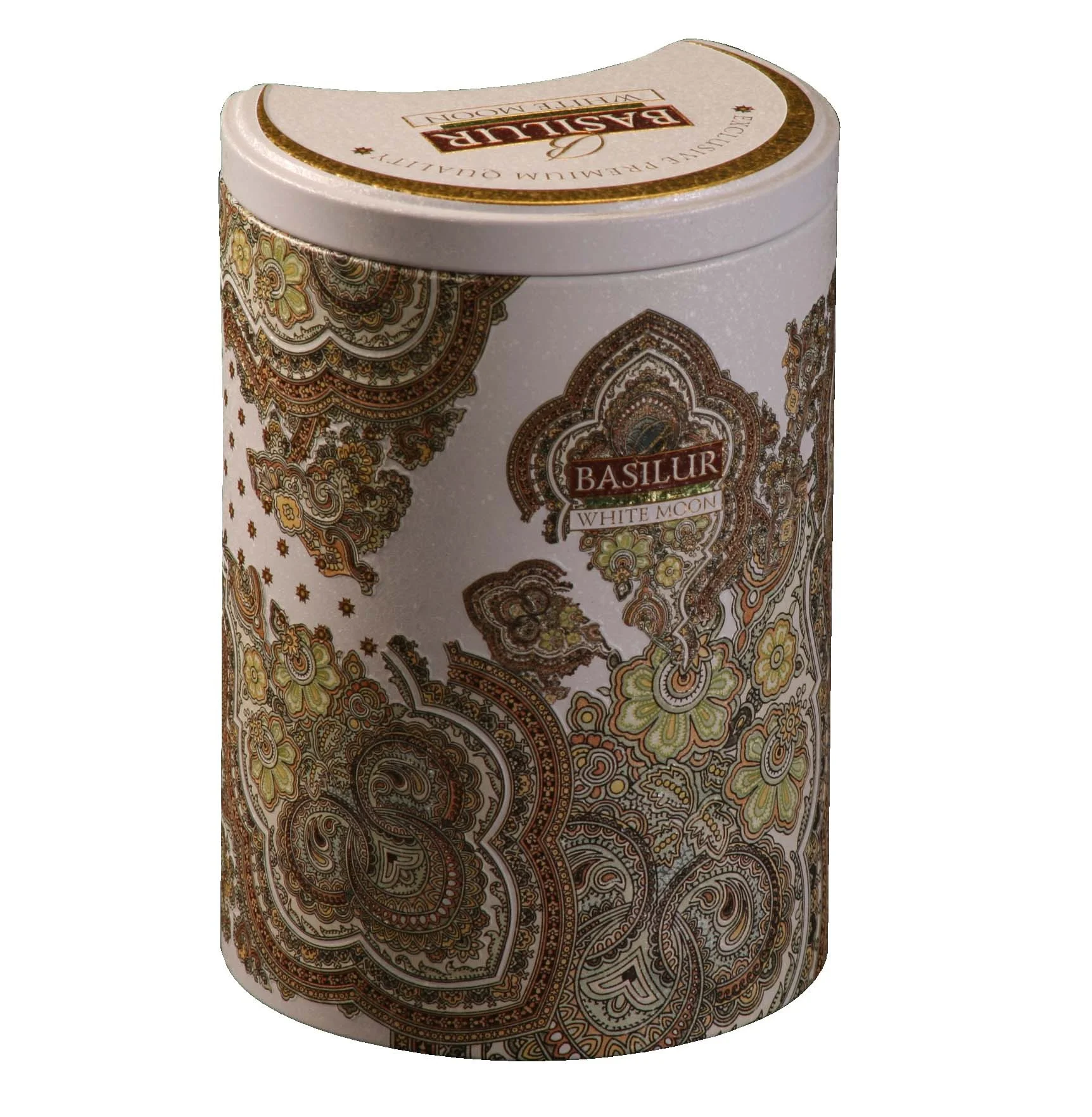 Чай Молочный Улун ORIENTAL White Moon Basilur 100g метал.коробка