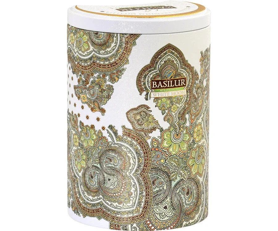 Чай Молочный Улун ORIENTAL White Moon Basilur 100g метал.коробка