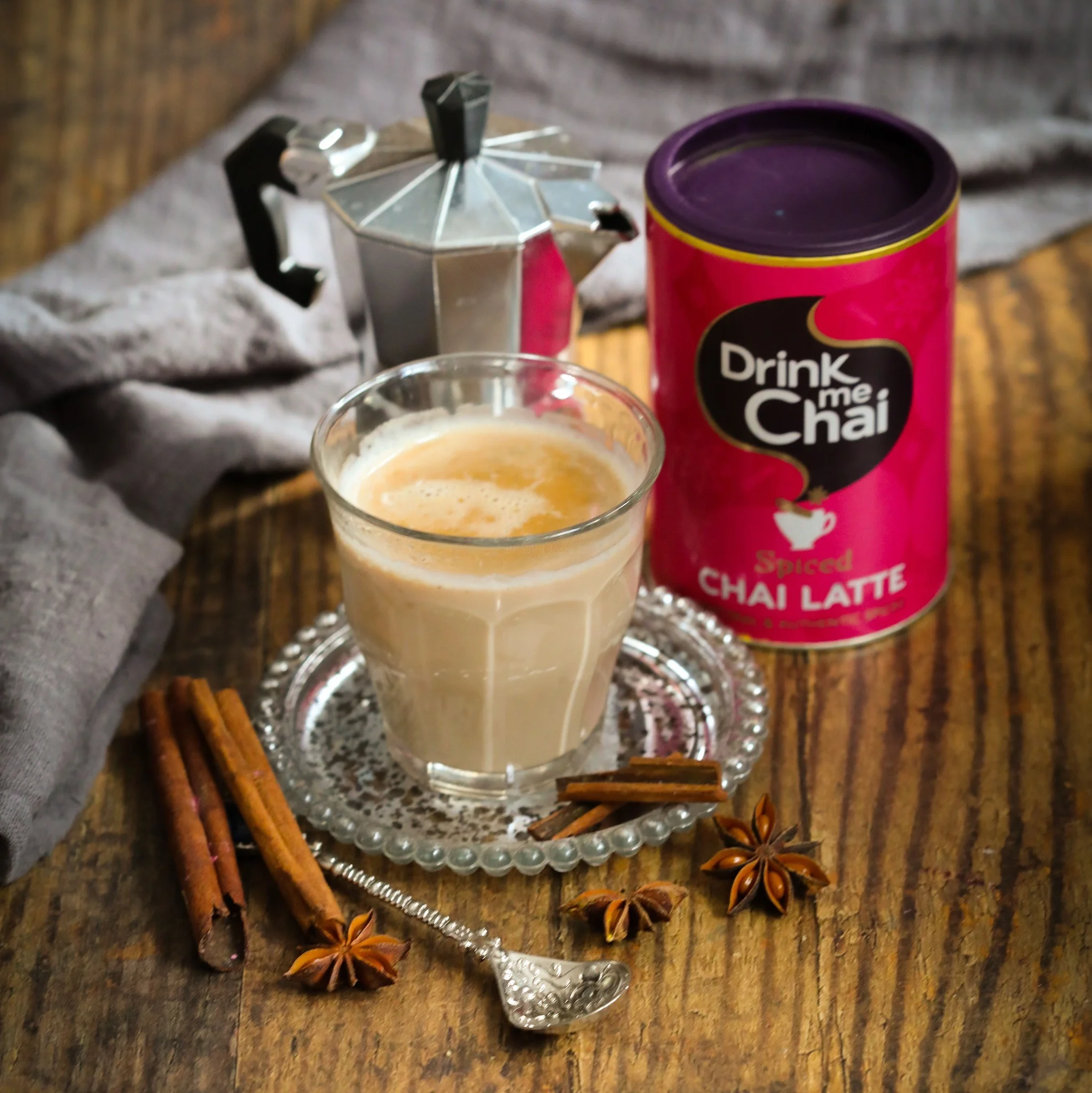 Drink me Chai Spiced - Čai Latte ar garšvielām 250g