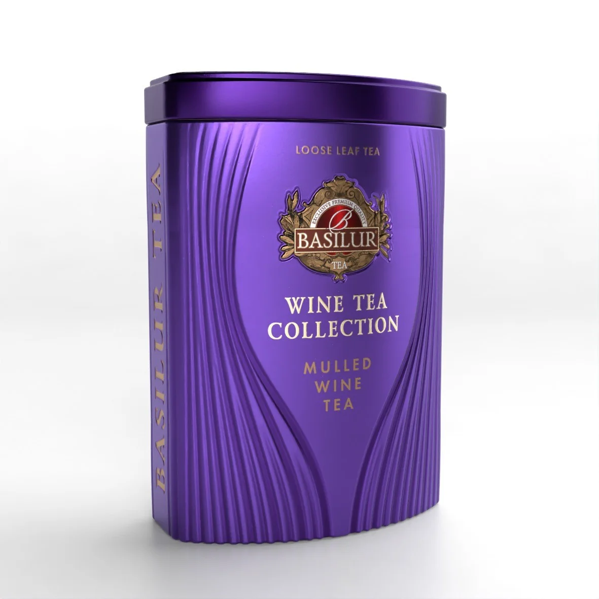 Чёрный чай WINE TEA ALPINE BLANC 75г метал.банка Basilur