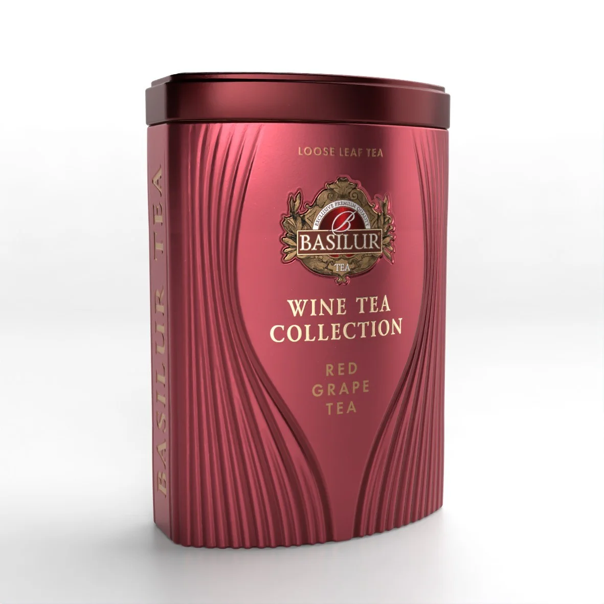 Чёрный чай WINE TEA MAJESTIC RED 75г метал.банка Basilur