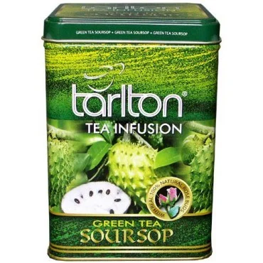 Ceilonas lielo lapu zaļā tēja SOURSOP, TARLTON, 250g