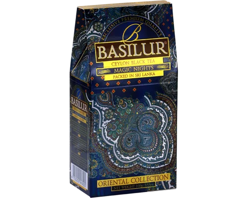 Чёрный чай ORIENTAL Magic Nights Basilur 100g картон