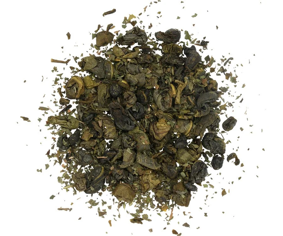 Zaļā tēja Moroccan Mint ORIENTAL Basilur 100g kartona iepakojums