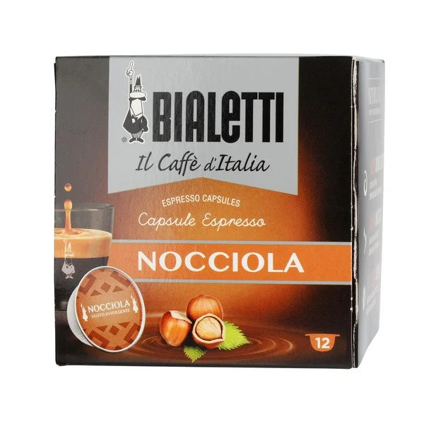 Bialetti - Nocciola - 12 Nespresso капсул кофе