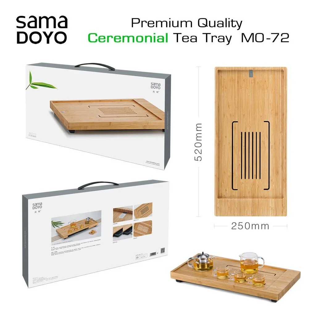 Samadoyo Premium Gongfu bambusa tējas paplāte