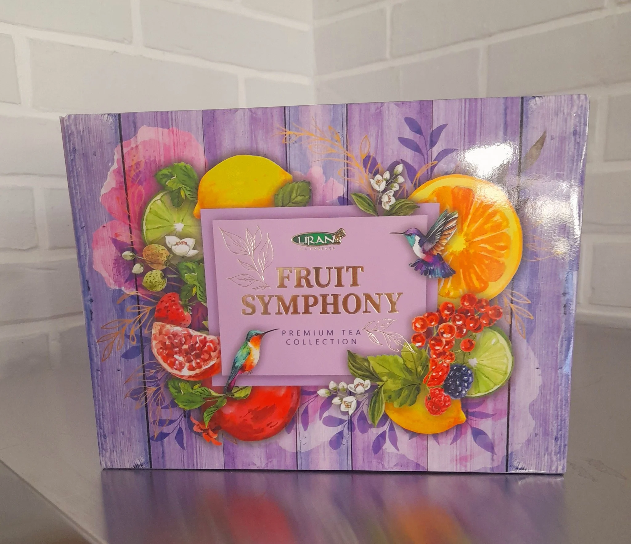 Liran FRUIT SYMPHONY augļu tējas kolekcija 6X10X2g