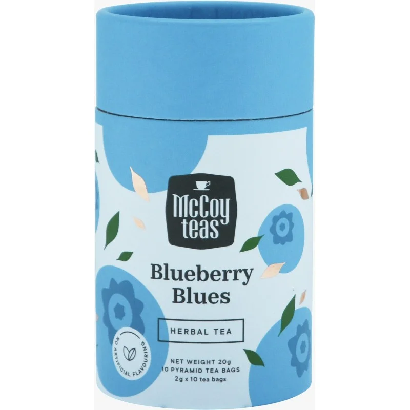 MCCOY TEAS BLUEBERRY BLUES Фруктовый чай 2гx10 пирамидки