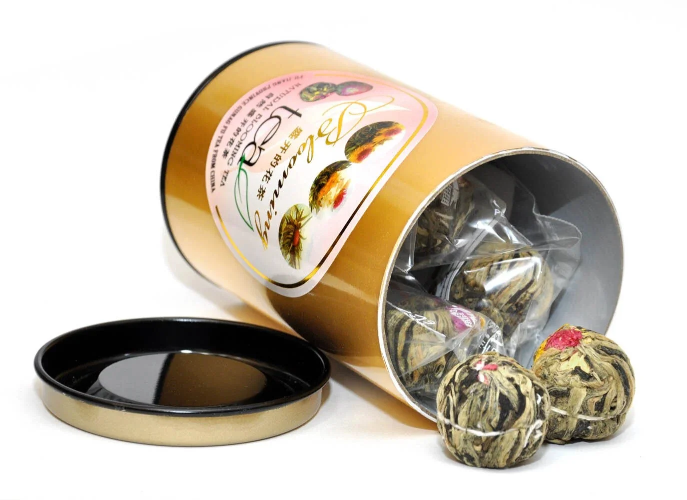 Blooming tea - Ķīniešu Ziedošā tēja 3 veidi - 12 gb