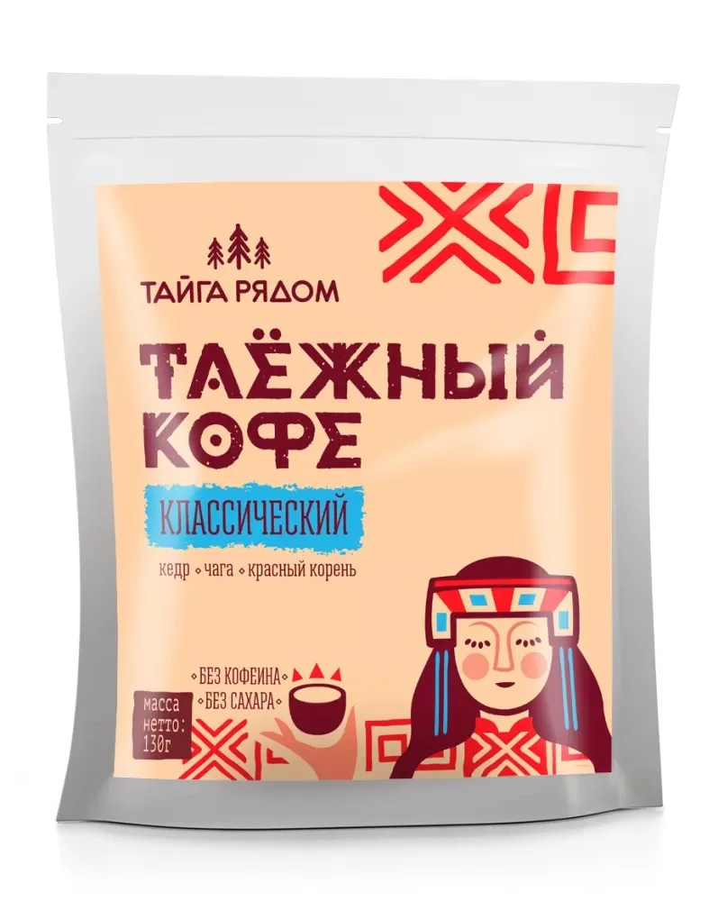 Кофе таежный Классический "Северный" "Тайга рядом" 130 г