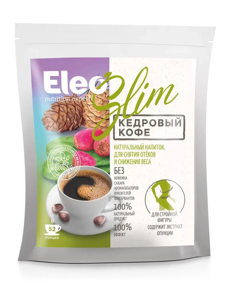 Кедровый кофе "Slim" ELEO 130 г