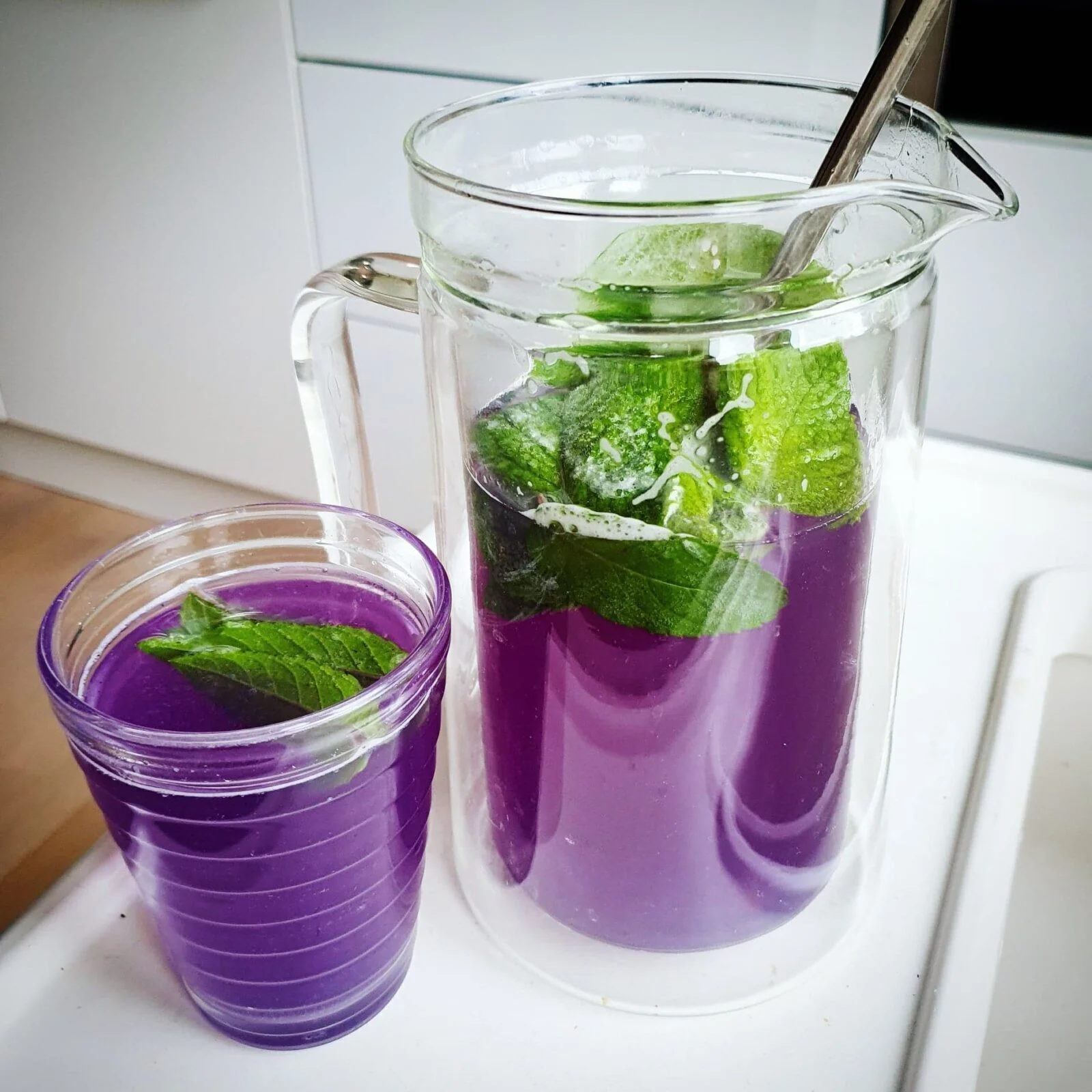 Tauriņziedu pulveris 100g Zilā Matča Ančan