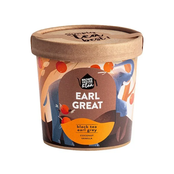 Brown House & Tea - Earl Great - Рассыпной чёрный чай с бергамотом 50г