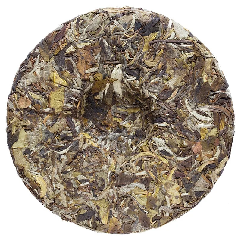 2021 Yunnan Old Tree White Dew Baltā Tēja| Gu Shu Bai Lu - plācenis 200 g