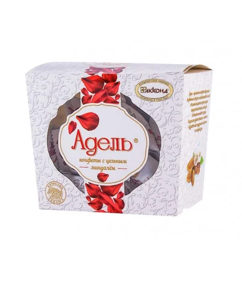Конфеты "АККОНД" "АДЕЛЬ" с цельным миндалем 150 г