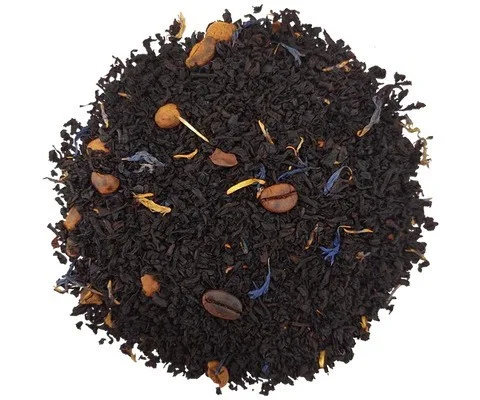 Melnā tēja BLACK ESSENCE COFFEE CARAMEL 100g metāla bundža Basilur