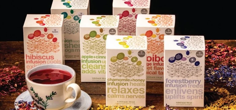 Vintage Teas Meža ogas tēja 30 maisiņi folijā