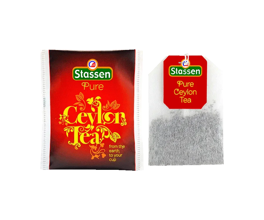 Stassen dabīgā Ceilonas melna tēja 25 tējas maisiņi