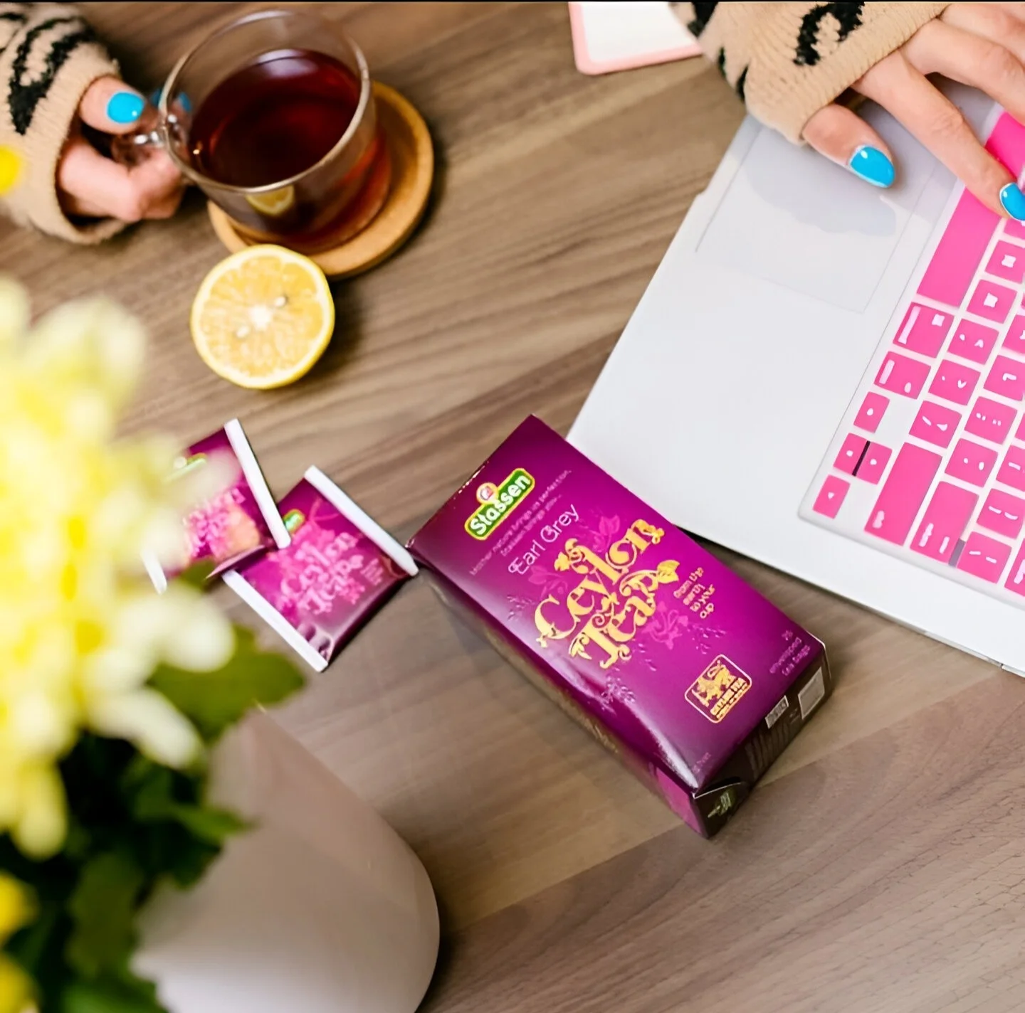 Stassen Earl Grey melna tēja ar bergamotu 25 tējas maisiņi