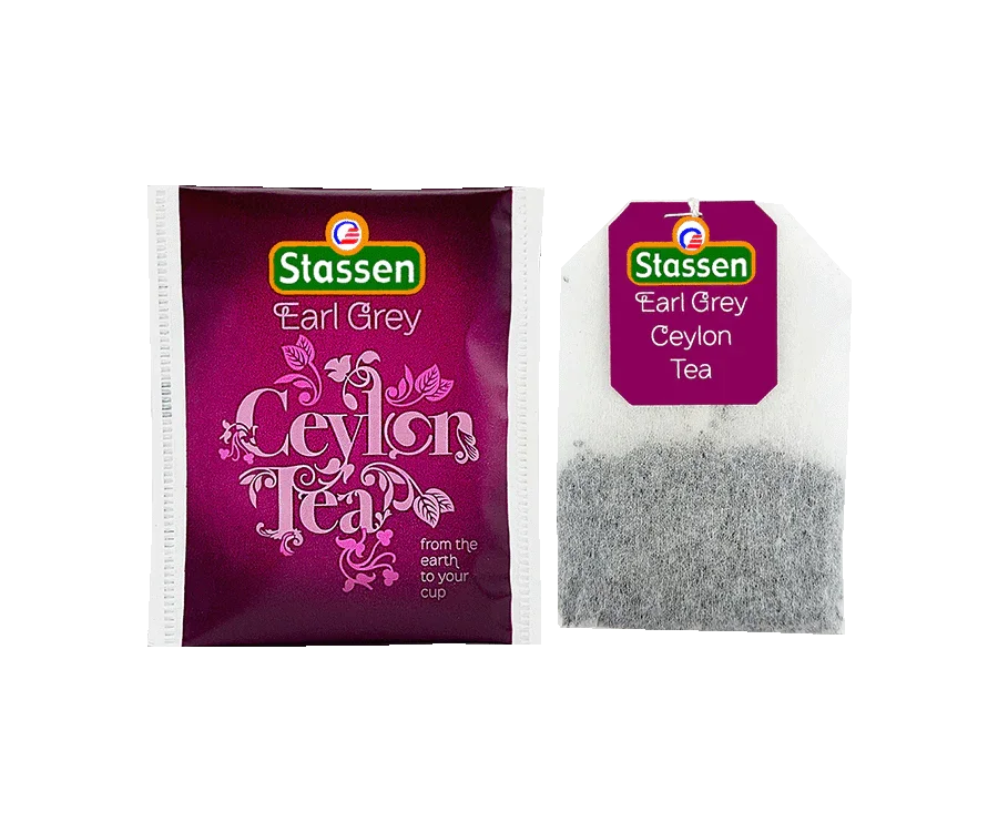 Stassen Earl Grey melna tēja ar bergamotu 25 tējas maisiņi