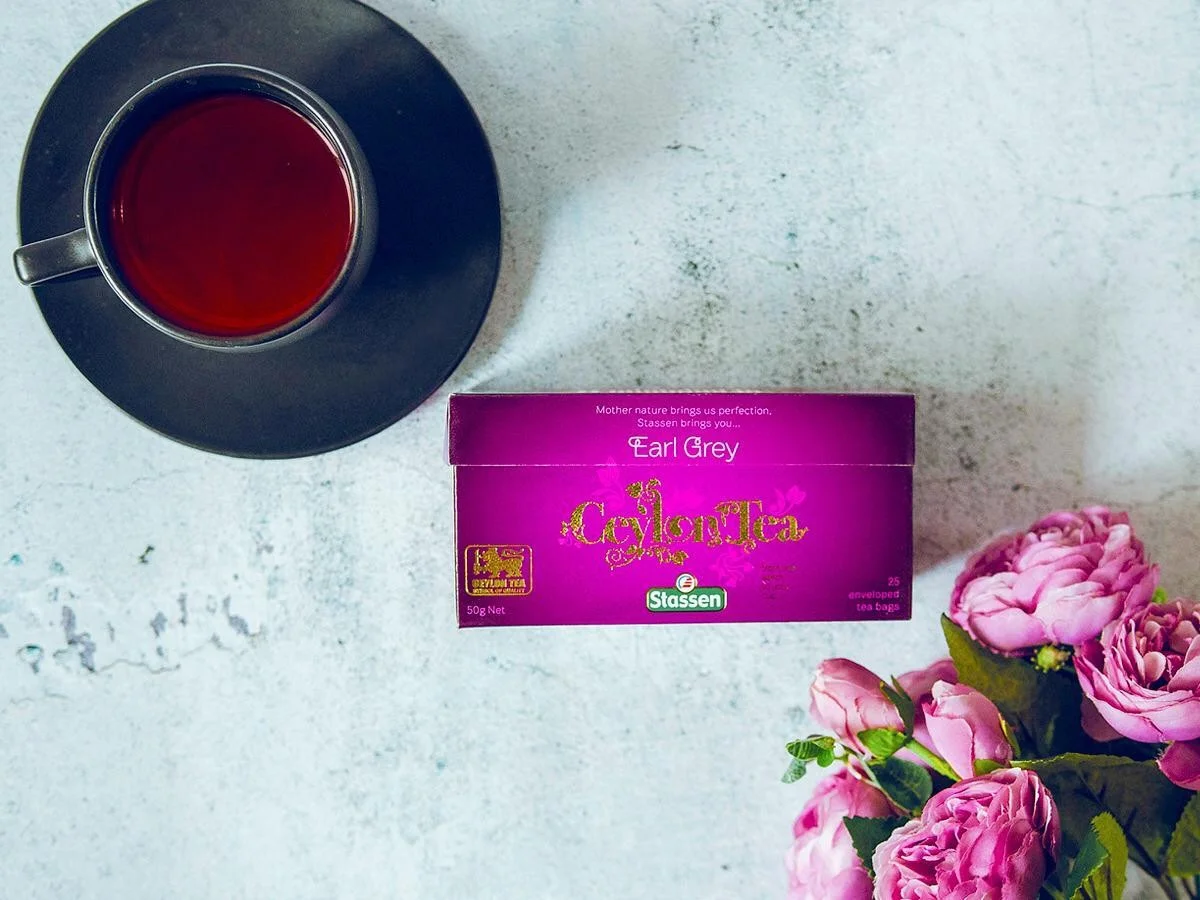 Stassen Earl Grey melna tēja ar bergamotu 25 tējas maisiņi