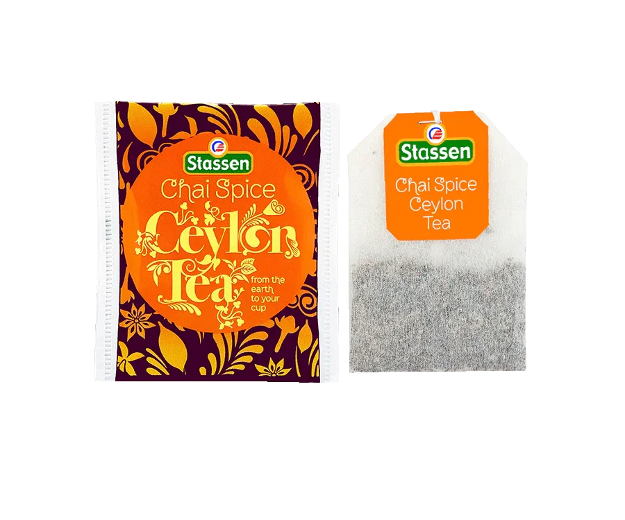 Stassen Chai melna tēja ar čai garšvielām 25 tējas maisiņi