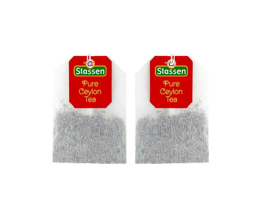Stassen dabīgā Ceilonas melna tēja 100 tējas maisiņi