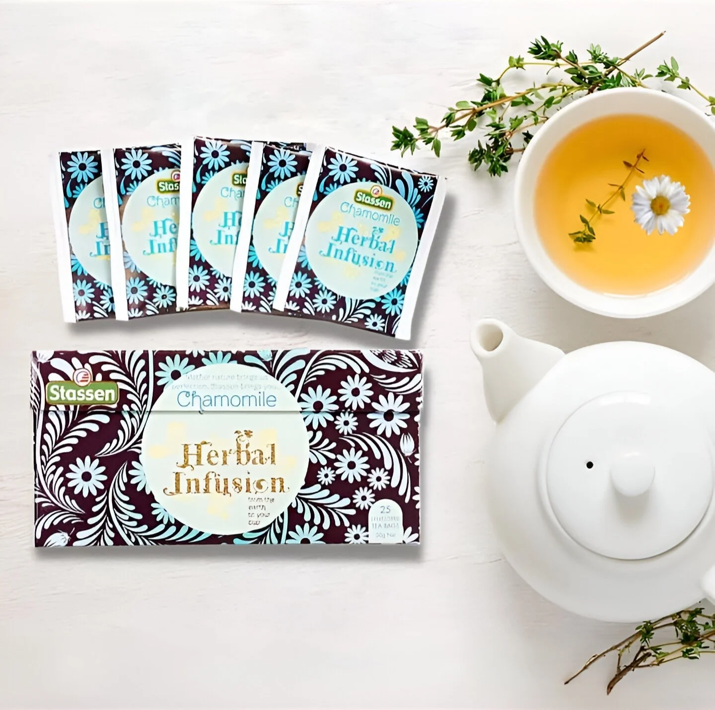 Stassen kumelīšu tēja 25 tējas maisiņi
