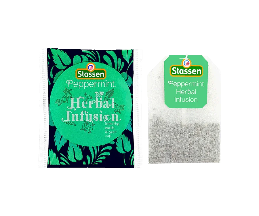 Stassen Peppermint Herbal piparmētru tēja 25 tējas maisiņi