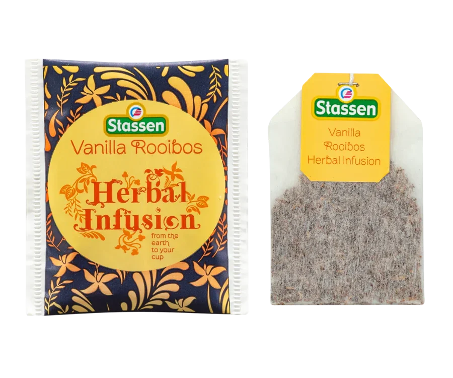 Stassen Vaniļas Rooibos tējas maisījums 25 tējas paciņas