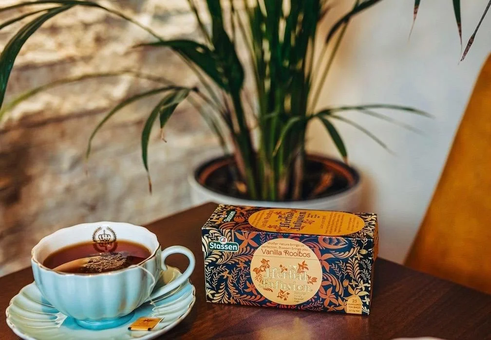 Stassen Vaniļas Rooibos tējas maisījums 25 tējas paciņas