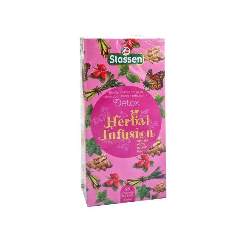 Stassen Detox tējas maisījums 25 tējas maisiņi Ieteicams līdz: 04/2026