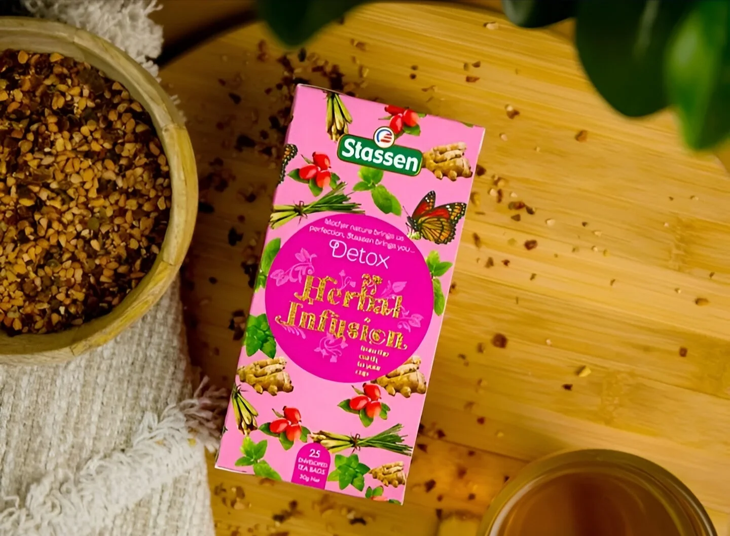 Stassen Detox tējas maisījums 25 tējas maisiņi Ieteicams līdz: 04/2026